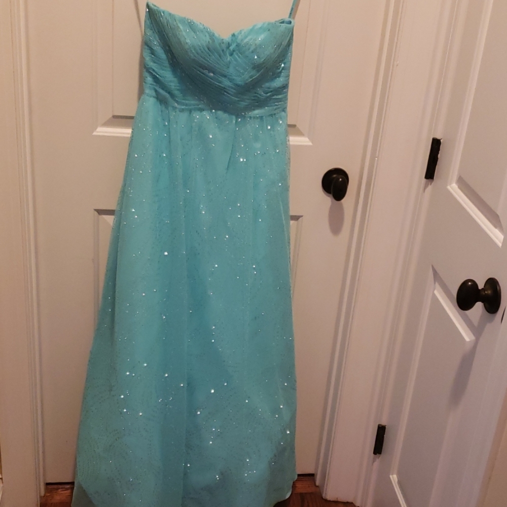 Strapless Formal Gown